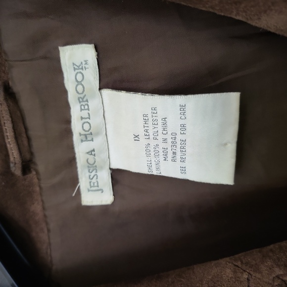 Jessica Holbrook Leather Jacket - Picture 2 of 3